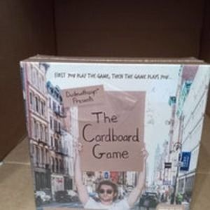 NWT Dudewithsign The Cardboard Game